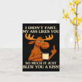 I Didn't Fart My Likes You So Much It Just Blew Yo カード (黄色い花)