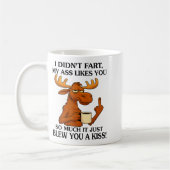 I Didn't Fart My Likes You So Much It Just Blew Yo コーヒーマグカップ (左)