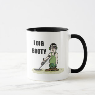 I DIg Booty Metal Detecting Guy Tregure Hunter マグカップ