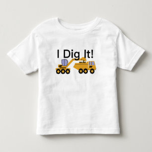 I Dig It Design - 幼児用 ファインジェアジーTシャツ トドラーTシャツ