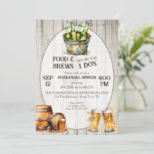 I DOの前のFood & Brews リハーサルディナー 招待状 (スタンド正面)