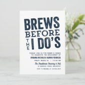 I Doの醸造所婚約パーティ海軍の前にブリュース 招待状 (スタンド正面)