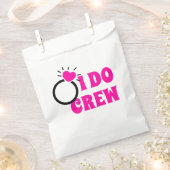 I Doクルー |彼女はクルーバチェロレッテ花嫁グディーをする フェイバーバッグ (クリップ留めされた状態)