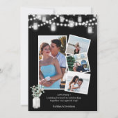 I DO婚約ユーカリプトゥスグリーンリーBBQパーティー 招待状 (裏面)