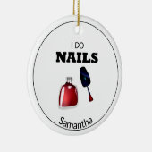 I Do爪、 ネイル(ネイリスト) セラミックオーナメント (右)