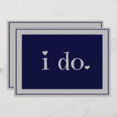 i do - カスタム(i do) 招待状 (正面/裏面)