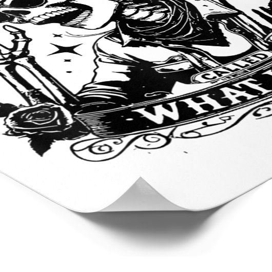 I Do A Thing Called What I Want  ポスター (角)