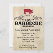I Do Barbecue 招待状 (正面)