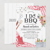 I Do BBQウェディングシャワー招待状 招待状 (正面/裏面)