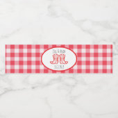 I Do BBQカップルウェディングシャワーウォーターボトルラベル ペットボトルラベル (シングルラベル)