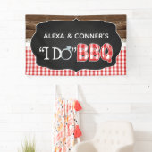 I Do BBQバナー – 赤 横断幕 (インサイチュ)