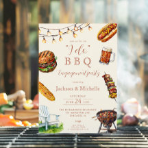 I DO BBQバーベキュー婚約パーティ