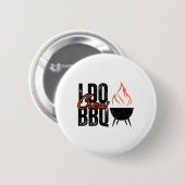 I Do Bbqパーティーマッチング結婚ズクルーByrbecue Dinn 缶バッジ (正面&裏面)