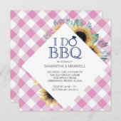 I Do BBQブライダルシャワー 招待状 (正面/裏面)