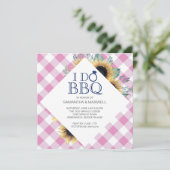 I Do BBQブライダルシャワー 招待状 (スタンド正面)
