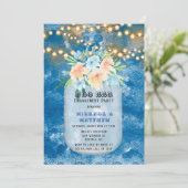 I do BBQブルーライツメイソンジャー婚約パーティ 招待状 (スタンド正面)