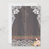 I DO BBQボホレース&フローラ披露宴招待状 招待状 (裏面)