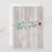 I DO BBQ婚約パーティカップルシャワー招待状 招待状 (裏面)