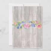 I DO BBQ婚約パーティカップルシャワー招待状 招待状 (裏面)