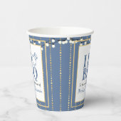 I Do BBQ婚約パーティカップルシャワー 紙コップ (左)