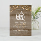 I Do BBQ招待状- 素朴 招待状 (スタンド正面)