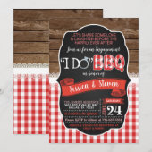I Do BBQ ご招待 招待状 (正面/裏面)