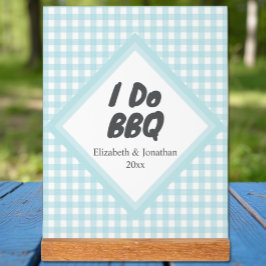 I Do BBQ アクリルサイン
