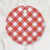 I Do BBQ カップルの共同エンゲージメントパーティー＆ブライズシャワー フェイバータグ (裏面)