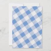 I Do BBQ カップルシャワー ラスティック ウェディングシャワー RSVP 招待状 (裏面)