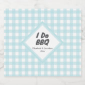 I Do BBQ ビールラベル (シングルラベル)