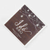 I Do BBQ ラスティックエンゲージメントパーティー (コーナー)