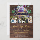 I Do BBQ - ラスティック写真招待状 - どんなイベントにも 招待状 (正面)