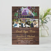 I Do BBQ - ラスティック写真招待状 - どんなイベントにも 招待状 (スタンド正面)