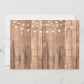 I DO BBQ ラストックスタイルのエンゲージメント招待状 招待状 (裏面)