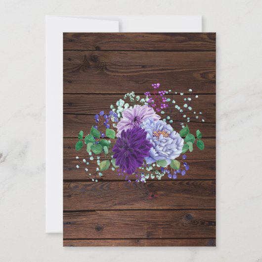 I Do BBQ – 写真素朴招待状 – 任意のイベント 招待状 (裏面)