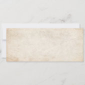 I DO BBQ 券 招待状 | 婚約パーティー (裏面)