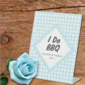 I Do BBQ 台座サイン