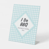 I Do BBQ 台座サイン (正面)
