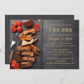 I Do BBQ |婚約パーティ 招待状 (正面/裏面)