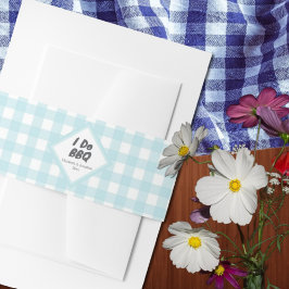 I Do BBQ 招待状ベリーバンド