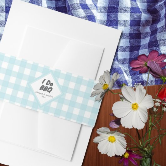 I Do BBQ 招待状ベリーバンド