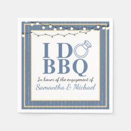 I Do BBQ  結婚前パーティー ウェディングシャワー スタンダードカクテルナプキン