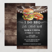 I Do BBQ 結婚式招待状 招待状 (正面/裏面)