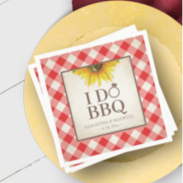 I Do BBQ Decorationアイディア スタンダードカクテルナプキン