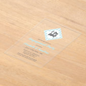 I Do BBQ Engagement Party アクリル招待状 (レイダウン)