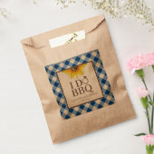 I Do BBQ Gingham and Sunflower フェイバーバッグ (封をした状態)