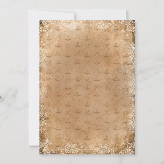 I Do BBQ Invitation, Couples Shower Engagement  招待状 (裏面)