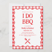 I Do BBQ Wedding Barbecue Invitation 招待状 (正面)