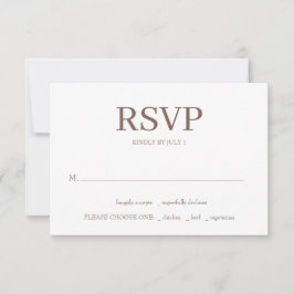 I Do BBQ Wedding RSVP Cards ノートカード
