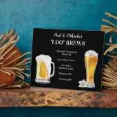 I Do BREWS ・このシグネチャードリンクをパーソナライズ フォトプラーク (側面)